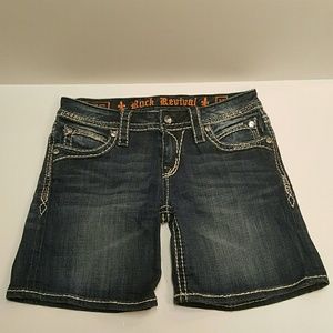 Rock Revival size 27 Luna denim shorts